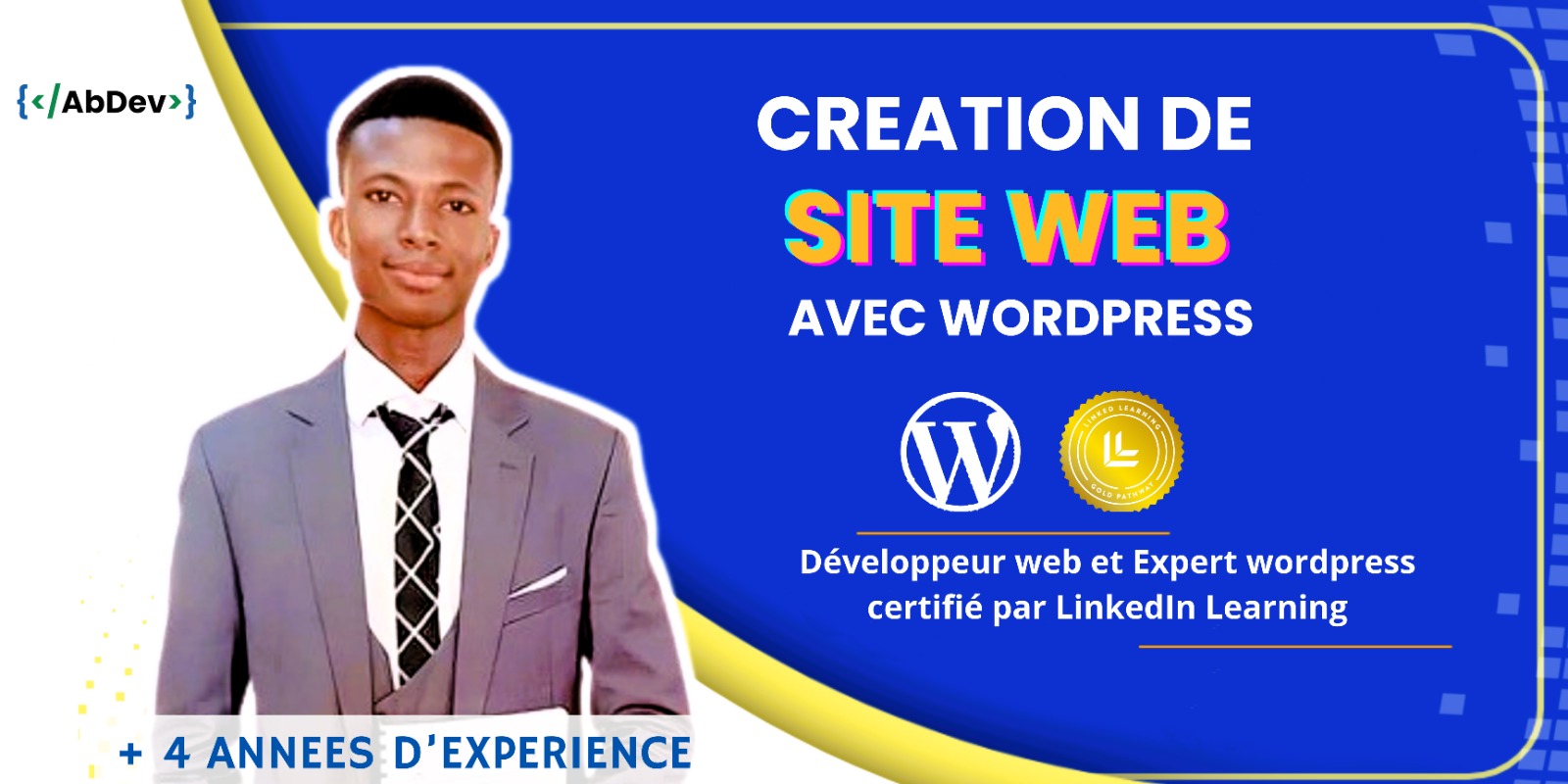 Je vais créer votre site web e-commerce avec wordpress